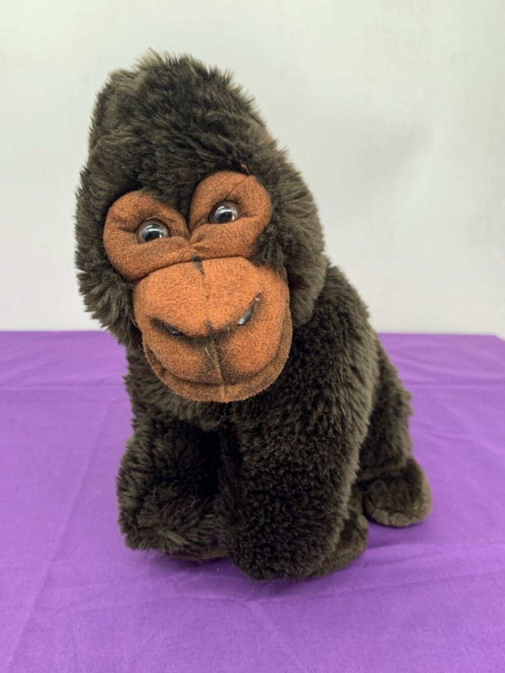 Jungle Joes Safari Friends VTG 1990 "Grump The Gorilla" Plush Toy - Soft Brown F